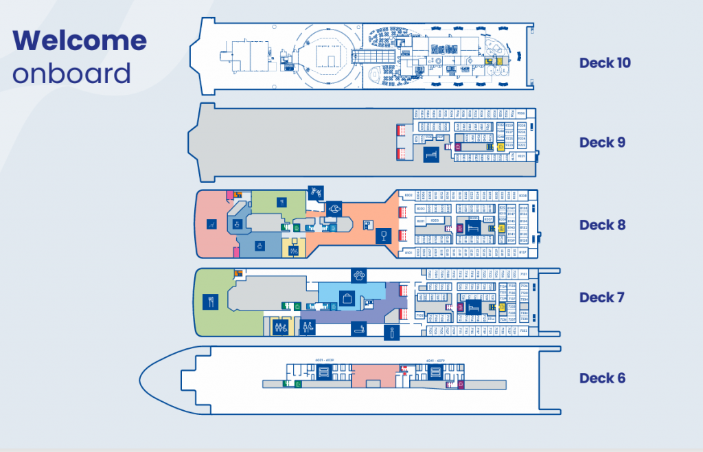 Guillaume de Normandie Deck Plan