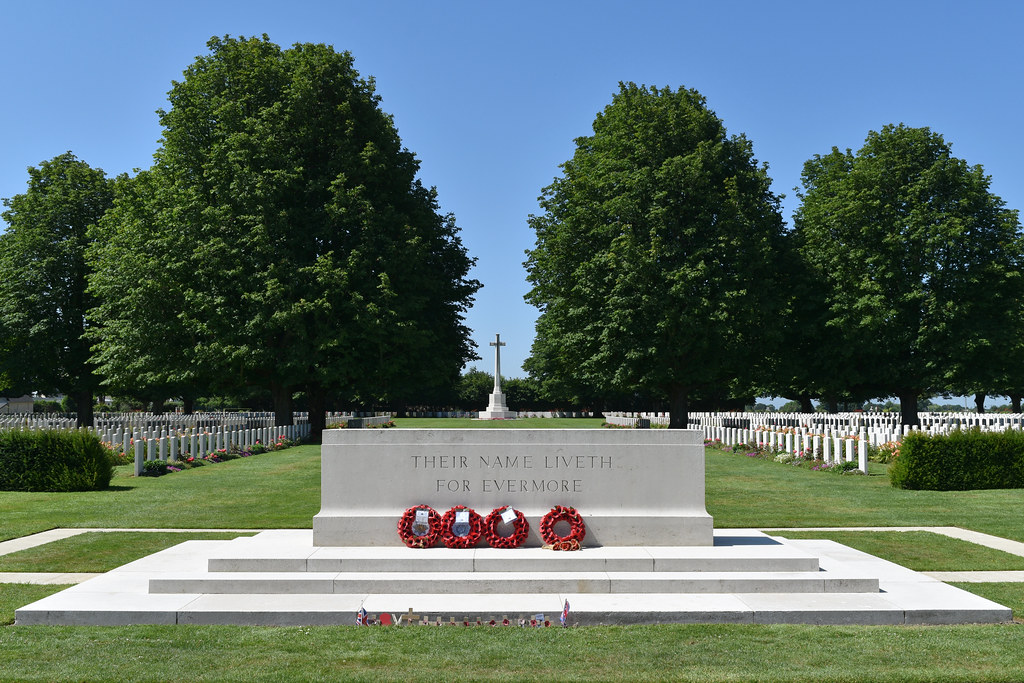 Normandy Cemeteries. Bayeux War Cemetery