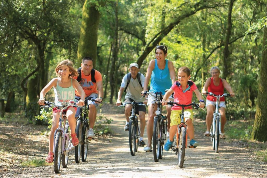 Portsmouth to Caen Cycling guide. Family cycles through france.